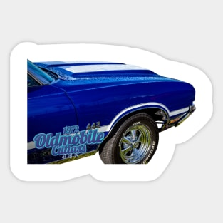 1972 Oldsmobile Cutlass 442 Sticker